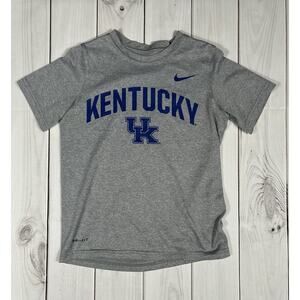 Kentucky Wildcats The Nike Tee Boy's Small Dri-Fit Athletic Cut Short Sleeve
